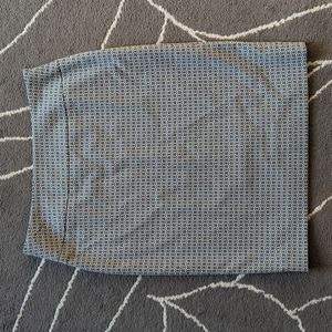 Amanda and Chelsea Geometric Pencil Skirt